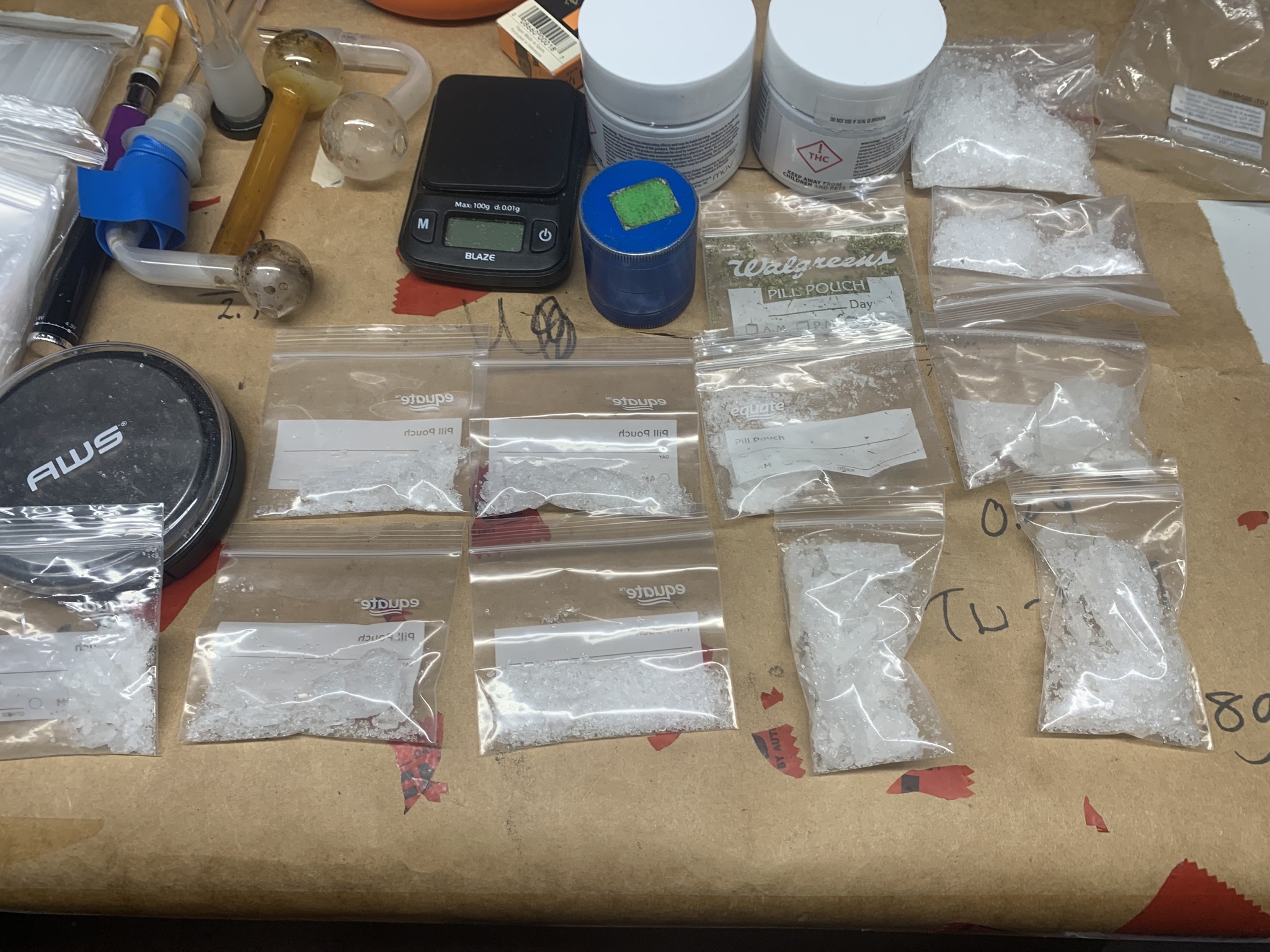 Eustis Florida Police Arrest Felon With Guns and Trafficking Methamphetamine